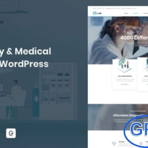 Ninedok – Laboratory & Research WordPress Theme Ninedok is a professional Laboratory and Research WordPress theme designed for medical services, scientific research, healthcare labs, and related industries. Packed with niche-specific features and powered by the Aheto plugin, this theme makes it easy to create a highly functional and visually appealing website.