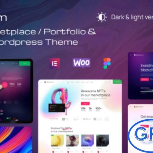 Etherium – NFT Marketplace & Cryptocurrency WordPress Theme Etherium is a cutting-edge WordPress theme designed for NFT marketplaces, cryptocurrency projects, and digital art platforms. Perfect for NFT auctions, ICO launches, crypto agencies, NFT portfolios, and artist collections, it offers all the tools to create a professional and engaging online marketplace.