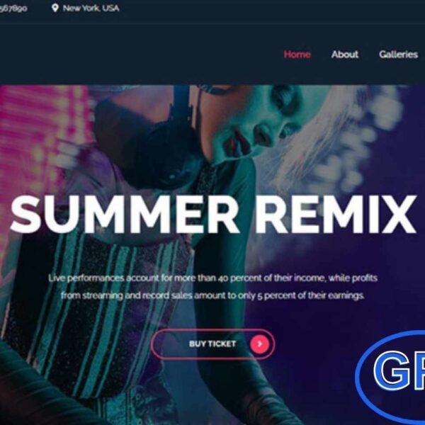 Rock Studio Pro – Modern Music WordPress Theme Rock Studio Pro is a modern and visually striking WordPress theme designed for musicians, bands, music studios, and other music-related websites.