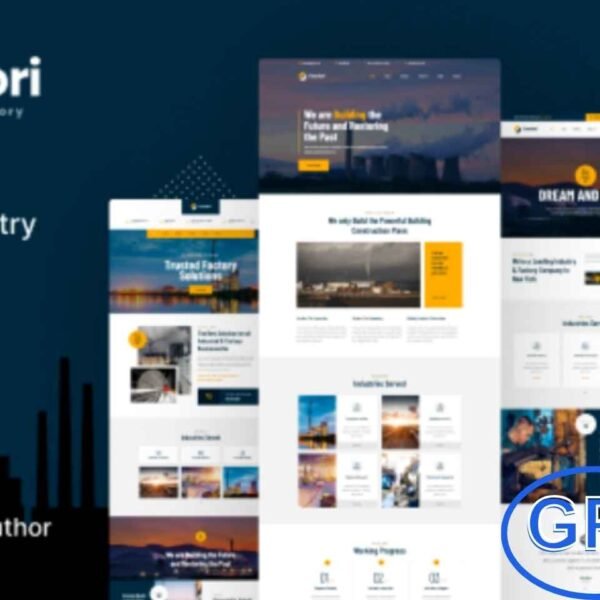 Facdori v2.9 – Factory and Industrial Business WordPress Theme