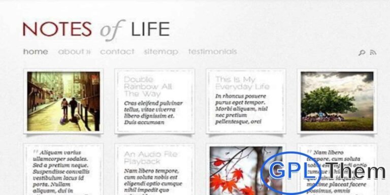 Elegant Themes DailyNotes – Minimal WordPress Theme The Elegant Themes DailyNotes WordPress Theme is a clean, minimal, and elegant solution for bloggers who want to share their daily thoughts, stories, or personal experiences. Designed with simplicity in mind, it offers a distraction-free layout that keeps the focus on your content.