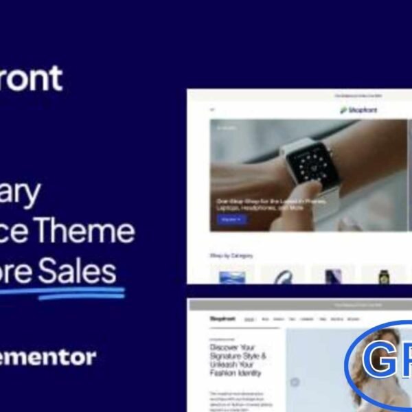 Shopfront v1.0.2 – Next-Generation eCommerce Theme