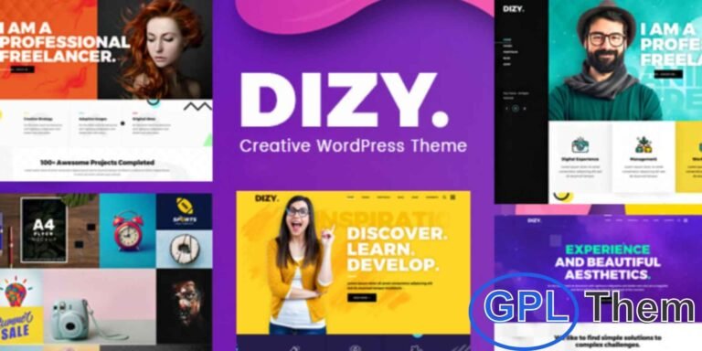Dizy – Creative Portfolio WordPress Theme Dizy is a modern Creative Portfolio WordPress Theme designed for designers, agencies, freelancers, and photographers who want to showcase their work in style. With more than 10 unique portfolio layouts and over 40 creative elements, it offers endless ways to highlight your artistic projects.