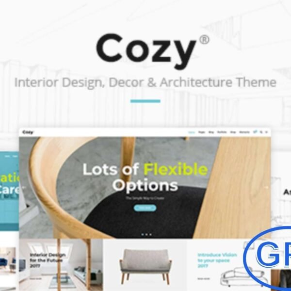 Cozy – Interior Design WordPress Theme Cozy is a premium Interior Design WordPress Theme crafted for interior designers, decorators, and architecture studios. Ideal for showcasing modern décor, home styling projects, and creative portfolios, this theme helps you build a stylish and professional online presence.