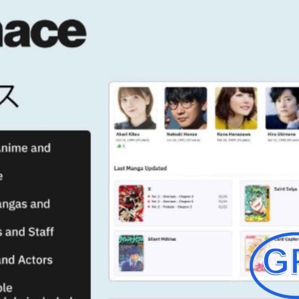 ANIMACE v1.0.0 – Anime and Manga WordPress Theme