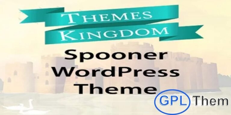 Themes Kingdom Spooner – WordPress Theme The Themes Kingdom Spooner WordPress Theme is a stylish design inspired by modern restaurant menus. With its crisp typography and bespoke layout, Spooner creates an inviting homepage that instantly grabs attention.
