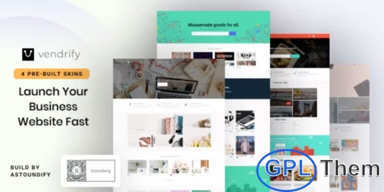 Vendify – WooCommerce Marketplace Theme Vendify is a powerful WooCommerce Marketplace WordPress Theme designed to help you build a professional multi-vendor eCommerce platform.