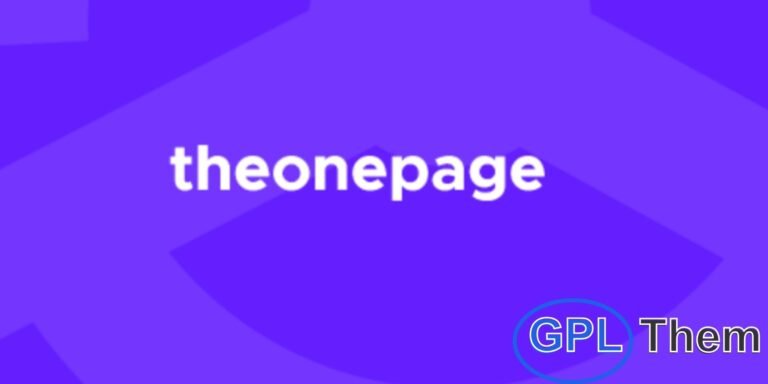 AIT TheOnePage – WordPress Theme The AIT TheOnePage WordPress Theme is a stylish and modern single-page design created by AIT Themes. Perfect for businesses, startups, creative agencies, and personal portfolios, this theme helps you present all essential information on a single scrolling page.