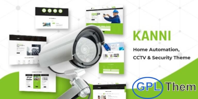 Kanni – Home Automation & CCTV Security WordPress Theme Kanni is a modern WordPress theme designed for home automation, CCTV, and security system businesses. With its sleek design and fully customizable features, this theme lets you showcase security products, services, and solutions professionally.