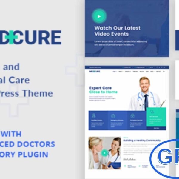 Medcure – Health and Medical Care WordPress Theme Medcure is a modern Health and Medical Care WordPress Theme designed for doctors, clinics, hospitals, and healthcare professionals.
