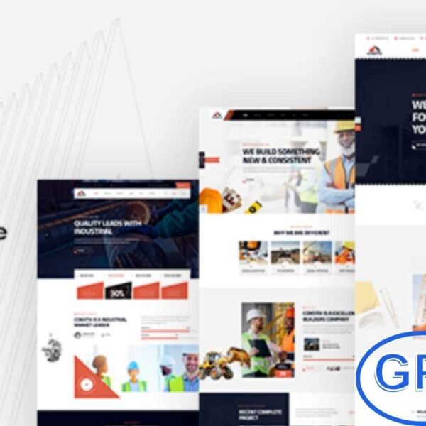 Constix – Construction & Industrial WordPress Theme Constix is a professional Construction and Industrial WordPress Theme designed for companies in construction, factory, and engineering sectors. Tailored to meet the needs of industries such as mechanical engineering, chemical plants, steel factories, electricians, and plumbing services, it offers a versatile solution for building a strong online presence.