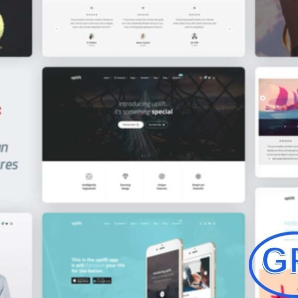 Uplift – Responsive Multi-Purpose WordPress Theme Uplift is a versatile and fully responsive WordPress theme designed for businesses, agencies, blogs, and online stores. Featuring an intuitive drag-and-drop page builder, it allows you to create professional websites quickly and easily without coding.