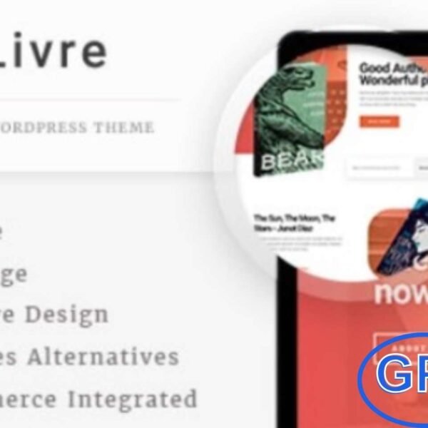 Livre – Bookstore & Publishing WooCommerce WordPress Theme Livre is a versatile WooCommerce WordPress theme designed for bookstores, publishing businesses, and author websites. With multiple page layouts and powerful customization options, it allows you to create a professional online bookstore or official author site with ease.