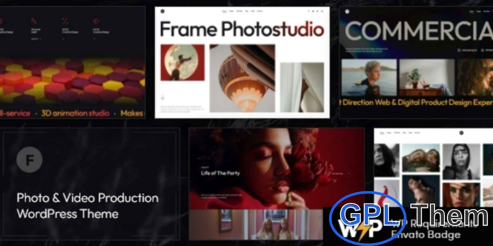 Frame – Photo & Video Production WordPress Theme Frame – Photo & Video Production WordPress Theme Frame is a modern and responsive WordPress theme crafted for photo and video production businesses. With its sleek and professional design, it’s perfect for photography studios, photo labs, film processing services, and digital printing companies.