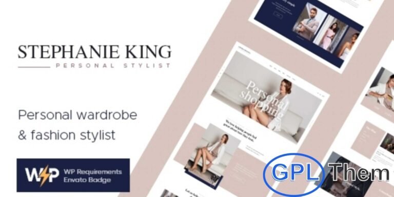S.King – Personal Stylist & Fashion Blogger WordPress Theme S.King is a modern and elegant WordPress theme designed for personal stylists, fashion bloggers, lifestyle influencers, and online magazines.