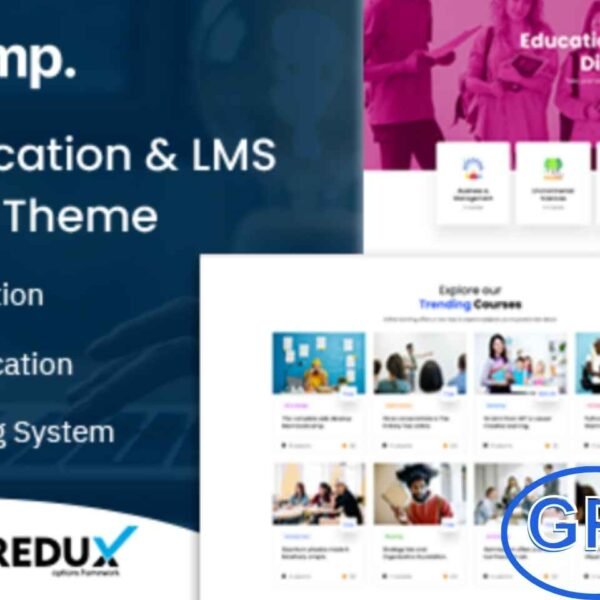 Firecamp – Education & LMS WordPress Theme Firecamp is a modern and responsive Education WordPress theme built with a powerful Learning Management System (LMS). It is perfect for instructors, schools, colleges, universities, kindergartens, training centers, course hubs, and all types of educational institutions.