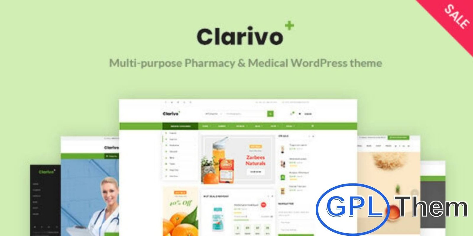 Clarivo – Pharmacy and Medical WordPress Theme Clarivo – Pharmacy & Medical WordPress Theme Clarivo is a professional multipurpose WordPress theme designed for pharmacies, medical shops, doctors, clinics, healthcare centers, and medical organizations. This theme offers a clean and modern design, making it ideal for building professional pharmacy stores or medical service websites.