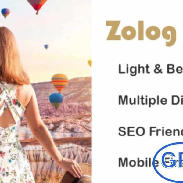 Zolog Pro v1.0.0 – WordPress Blog Theme WordPress Theme