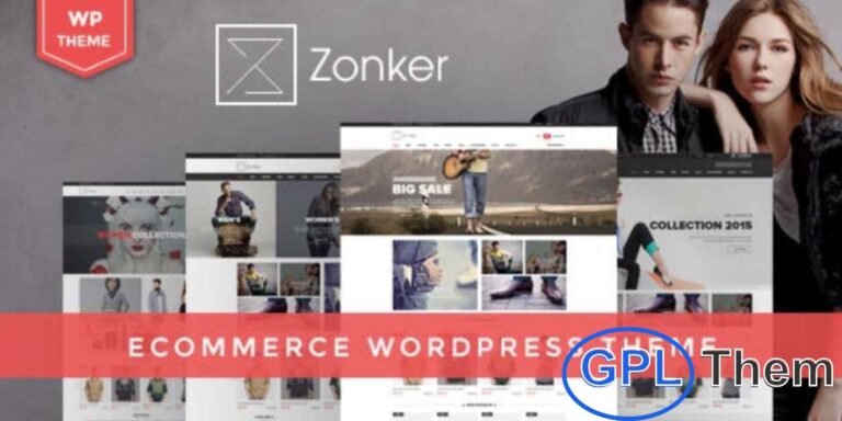 Zonker – WooCommerce WordPress Theme Zonker is a stylish and modern WooCommerce WordPress theme designed for fashion stores, including men’s and women’s clothing, high fashion, and accessories shops. With a playful yet professional design, Zonker appeals to a wide audience while providing a seamless shopping experience.