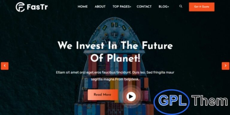 Homen – Transportation & Delivery WordPress Theme Homen is a professional WordPress theme designed for transportation, logistics, and cargo companies. Its fully responsive layout ensures your website looks great on desktops, tablets, and mobile devices.