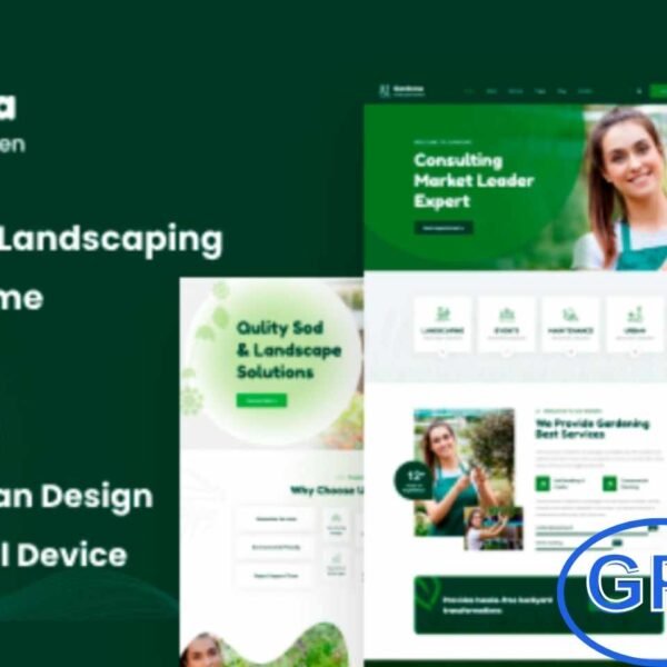 Gardnma – Gardening & Landscaping WordPress Theme Gardnma is a clean and modern WordPress theme designed for gardening, landscaping companies, lawn care services, agriculture, and all types of gardener-related businesses. With its elegant and professional design, Gardnma helps showcase your services, projects, and expertise with ease.