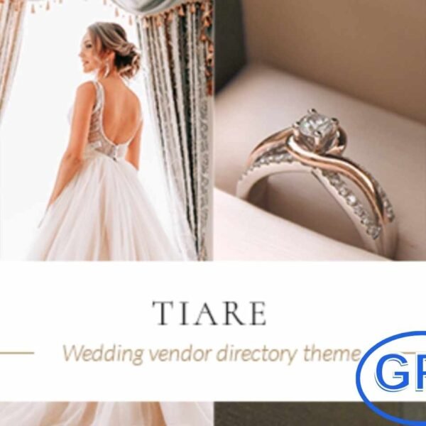 Tiare – Wedding Vendor Directory WordPress Theme Tiare is a stylish WordPress theme designed for modern wedding and matrimonial vendor directories. I