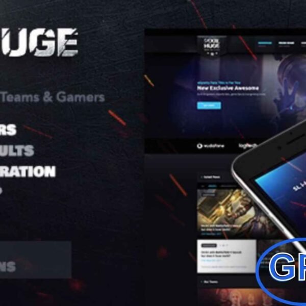 PixieHuge – eSports & Gaming WordPress Theme for Clans & Teams PixieHuge is a premium WordPress theme designed for eSports teams, gaming clans, and professional gaming organizations. Built with the latest industry design standards, it delivers a sleek dark-style layout that appeals to gamers and eSports fans alike.