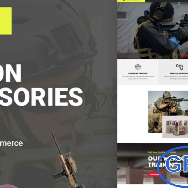 Weaponce – Gun Training, Shooting Club & Weapon WooCommerce Theme Weaponce is a specialized WooCommerce WordPress theme designed for gun stores, shooting clubs, and weapon retail businesses. With ample display space, it allows you to showcase a wide range of products, complete with high-resolution images.