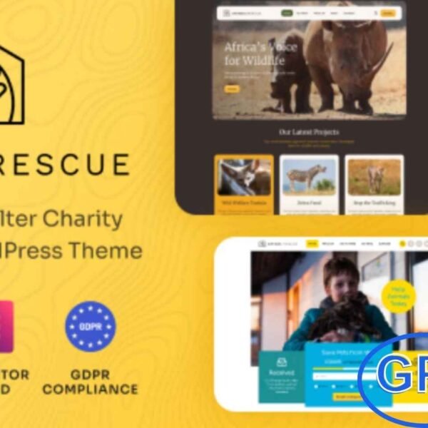 Animal Rescue v1.0.7 – Shelter Charity WordPress Theme