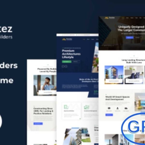 Amortez – Real Estate Group WordPress Theme + RTL Amortez is a modern and responsive WordPress theme crafted for real estate agencies, property groups, and housing businesses. With a clean design and flexible layouts, it’s ideal for showcasing property listings, real estate services, and agency portfolios.