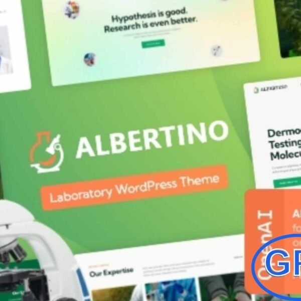 Albertino – Science Laboratory, Research & Technology WordPress Theme Albertino is a professional WordPress theme designed for science laboratories, research centers, technology companies, and innovation-driven projects. With a clean and modern layout, this theme is perfect for showcasing scientific research, laboratory services, and technology solutions.