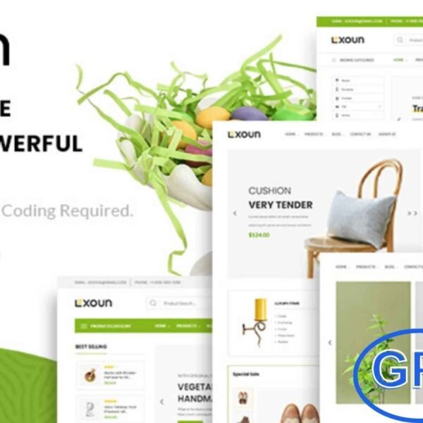 Lexoun – Multipurpose WooCommerce WordPress Theme Lexoun is a modern and versatile WooCommerce WordPress theme designed for online stores. It offers a wide range of customization options through an intuitive options panel, allowing you to create a unique and professional storefront.