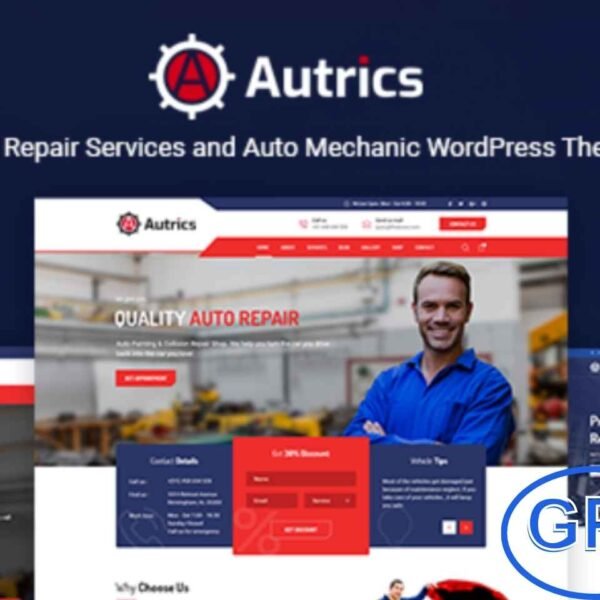 Autrics – Car Services & Auto Mechanic WordPress Theme Autrics is a clean, modern, and professional WordPress theme designed for auto mechanics, car repair shops, car wash services, car painting centers, and other car-related businesses.