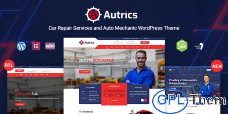 Autrics – Car Services & Auto Mechanic WordPress Theme Autrics is a clean, modern, and professional WordPress theme designed for auto mechanics, car repair shops, car wash services, car painting centers, and other car-related businesses.
