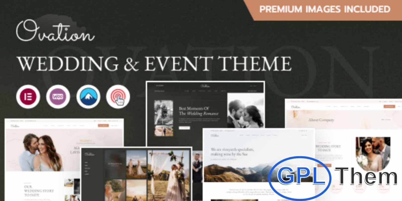 Ovation – Wedding & Event Photography WordPress Theme Ovation – Wedding & Event Photography WordPress Theme Ovation is a stylish and elegant WordPress theme designed for wedding and event photographers who want to showcase their work beautifully online.