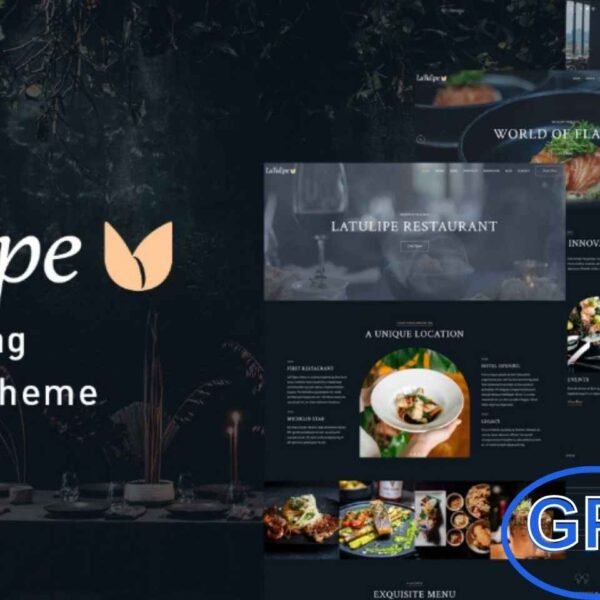 LaTulipe v1.0.2 – Tasty Dining Restaurant WordPress Theme