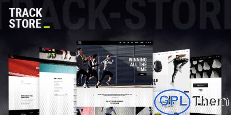 TrackStore – Sports Shop WordPress Theme TrackStore is a powerful and modern sports shop WordPress theme designed for online stores selling sportswear, gym equipment, and fitness accessories. With features like quick view pop-up, order tracking, full-width dropdown cart, product carousels, sliders, and user login options, this theme makes online shopping seamless.