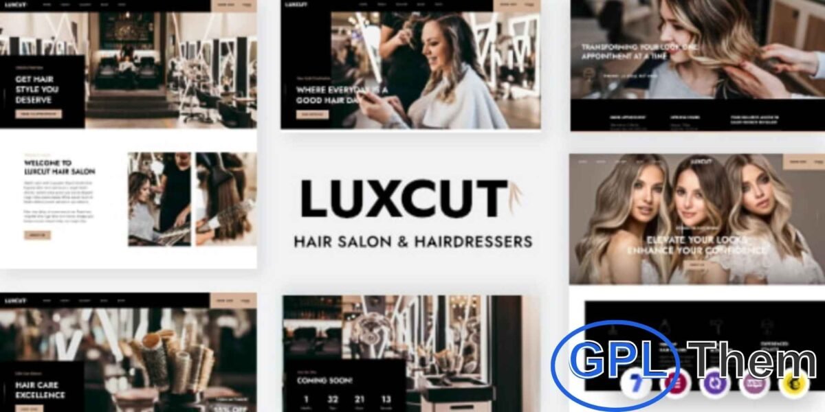 Luxcut – Hair Salon & Hairdresser WordPress Theme Luxcut is a stylish and professional WordPress theme designed for hair salons, barbershops, and beauty professionals. With its elegant design and user-friendly features, Luxcut helps you create a digital presence that reflects the artistry and sophistication of your salon.