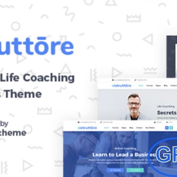 Eistruttore – Speaker & Life Coach WordPress Theme Eistruttore is a professional WordPress theme designed for life coaches, speakers, instructors, and consultants. With its modern design and powerful features, it provides everything you need to build a fully responsive and engaging website.