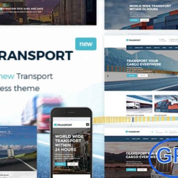 Transport – WP Transportation & Logistics WordPress Theme Transport is a premium WordPress theme designed specifically for transportation, logistics, and transport company websites. Fully responsive and highly customizable, it comes packed with Visual Composer, Revolution Slider, WooCommerce support, and an advanced admin panel.