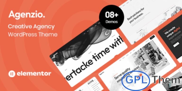 The Agency – Creative One Page WordPress Theme The Agency is a professional one-page WordPress theme designed for digital agencies, marketing firms, and creative businesses. Fully responsive, retina-ready, and cross-browser compatible, it ensures your website looks stunning on desktops, tablets, and mobile devices.