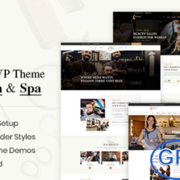Fyna – Beauty Salon & Spa WordPress Theme with Appointment Booking Fyna is a modern and elegant beauty salon and spa WordPress theme designed to create professional websites for salons, spas, hairdressers, barber shops, nail studios, and cosmetic health businesses.