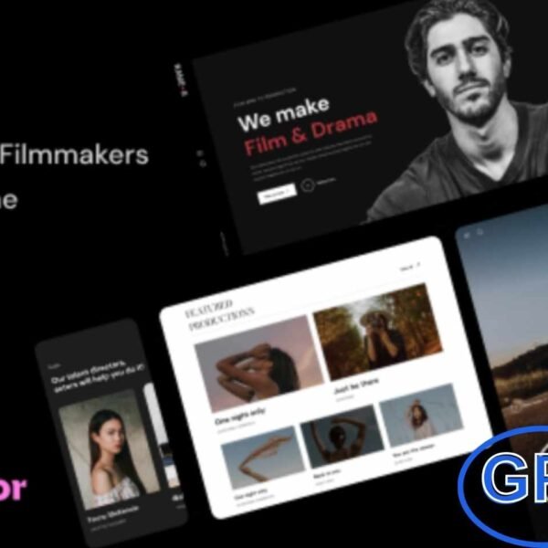 Frames – Movie Studios & Filmmakers WordPress Theme Frames is a professional filmmaker and movie studio WordPress theme designed for creative professionals and production companies.