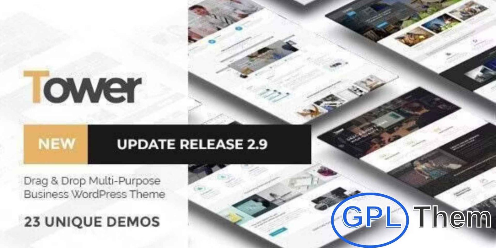 Gravity Tower WordPress Theme Gravity Tower – Real Estate & Architecture WordPress Theme Gravity Tower is a modern WordPress theme ideal for real estate agencies, architectural projects, and building-related businesses. Designed to showcase properties, projects, or construction services, it offers a professional and visually appealing platform for your website.