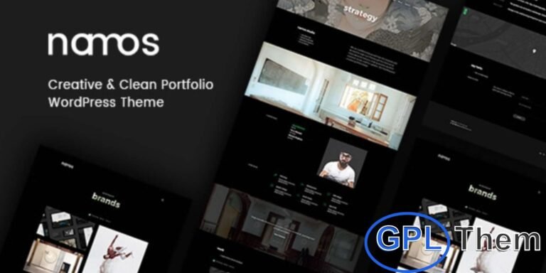 Namos – Creative One & Multi-Page Portfolio WordPress Theme Namos is a versatile and fully responsive WordPress theme designed for creative portfolios, perfect for freelancers, bloggers, designers, and video production professionals.