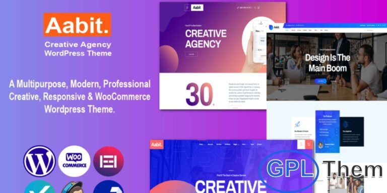 Aabit – Startup & Multipurpose WordPress Theme Aabit is a modern, multipurpose WordPress theme designed for startups, IT solutions, consulting firms, marketing agencies, and service-based businesses.