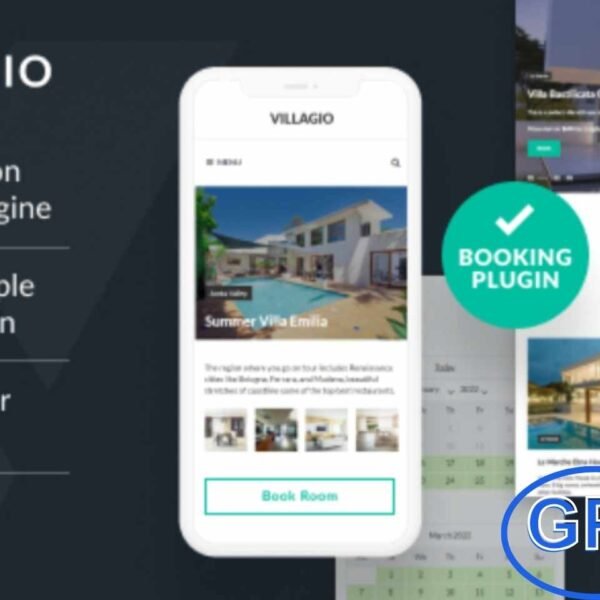Villagio – Premium Real Estate & Accommodation WordPress Theme Villagio is a premium WordPress theme designed for real estate professionals and property rental businesses. Perfect for villas, guest houses, apartments, and vacation rentals, it provides a professional platform to showcase multiple accommodations.