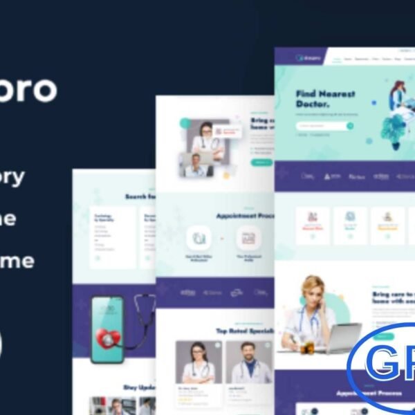 Docpro v1.0.1 – Doctors directory WordPress Theme