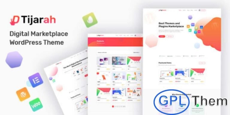 Tijarah – WooCommerce Marketplace WordPress Theme Tijarah is the ultimate WordPress theme for building your online store or marketplace with WooCommerce. Create a fully functional marketplace similar to Amazon, eBay, Etsy, ThemeForest, or CreativeMarket in just a few hours.