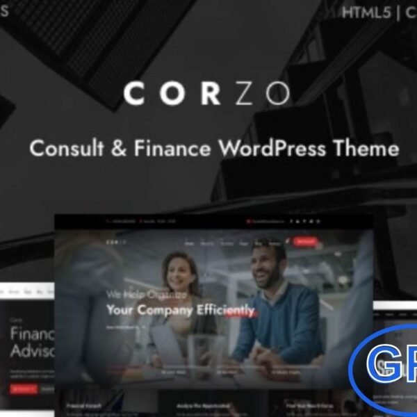Corzo – Consulting WordPress Theme Corzo is a premium Consulting WordPress theme designed for corporate businesses, financial advisors, IT consulting, cyber security firms, and other professional services.